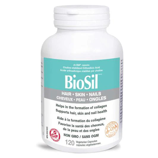 BioSil Hair, Skin, Nails, 120 vegcaps (BioSil)