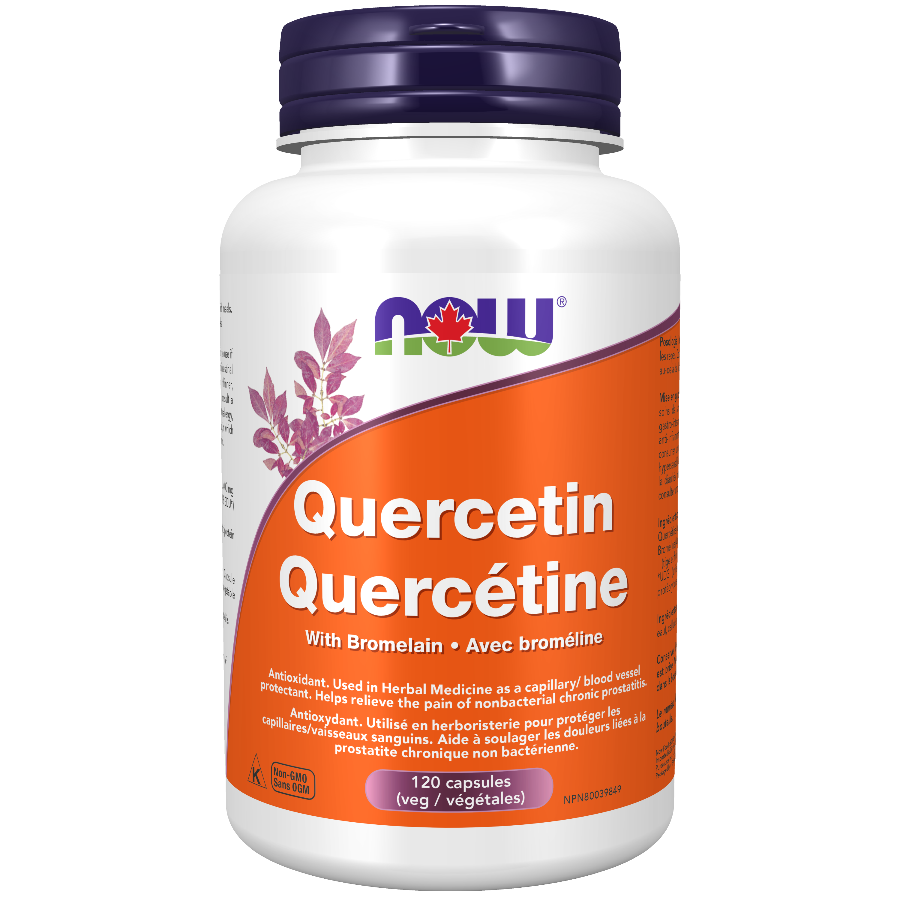 Quercetin, 120 vcaps (Now)