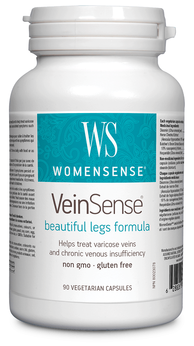 VeinSense, 90 vegcaps (Womensense)