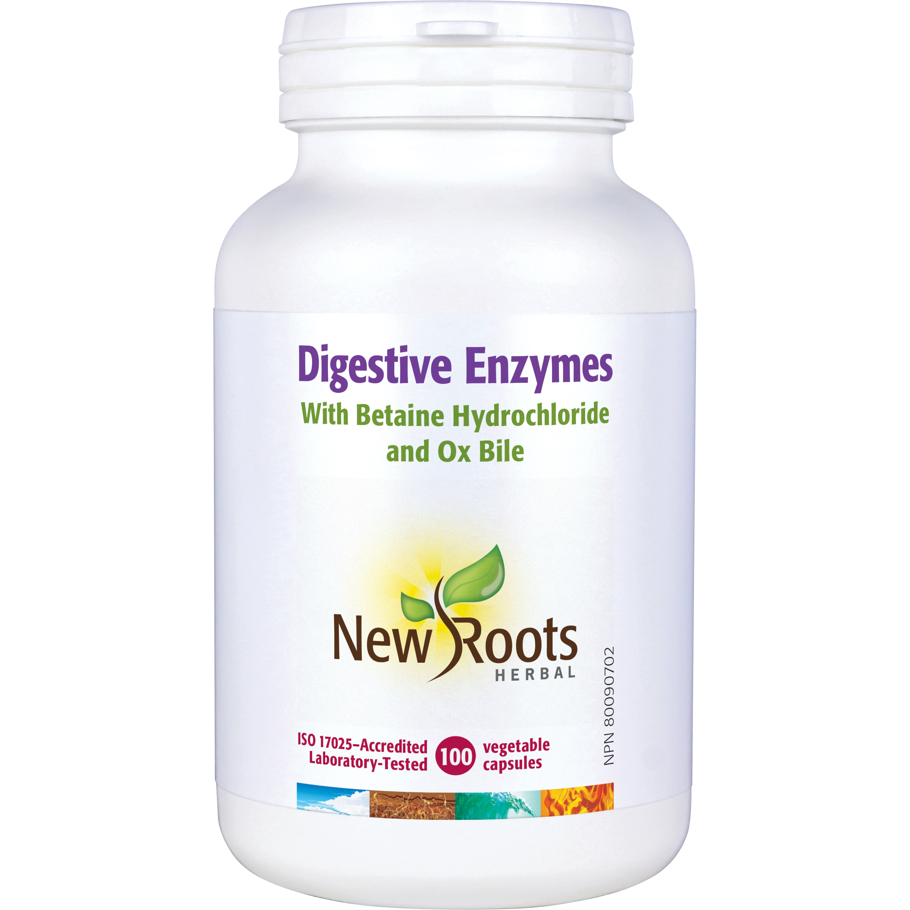 Digestive Enzymes, 100 v-caps (New Roots)