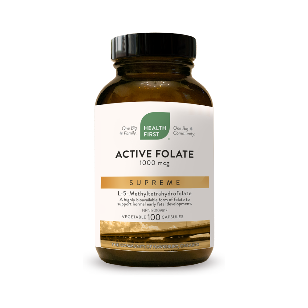 Active Folate Supreme, 100 tabs (Health First)