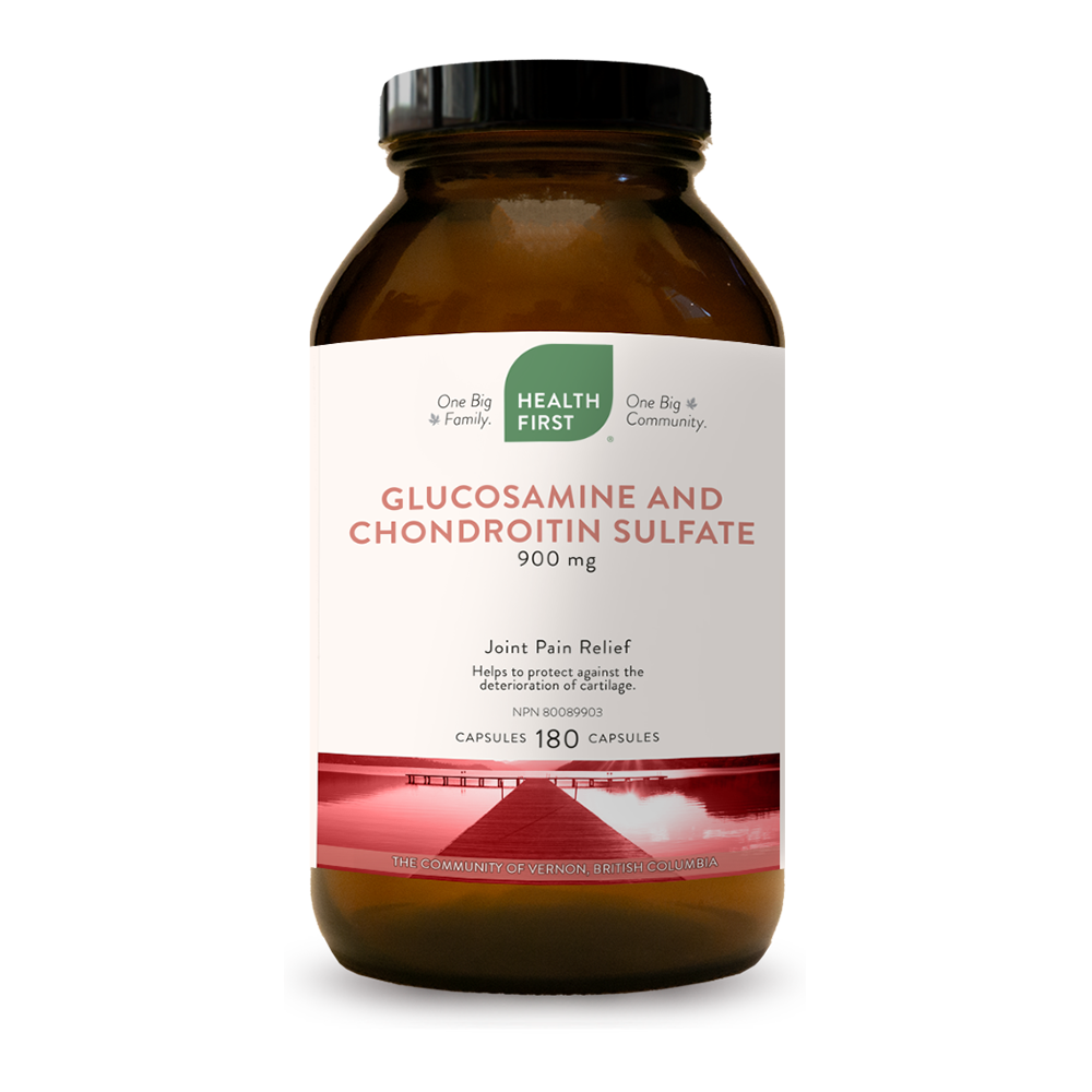 Glucosamine & Chondroitin 180cap 900mg (Health First)