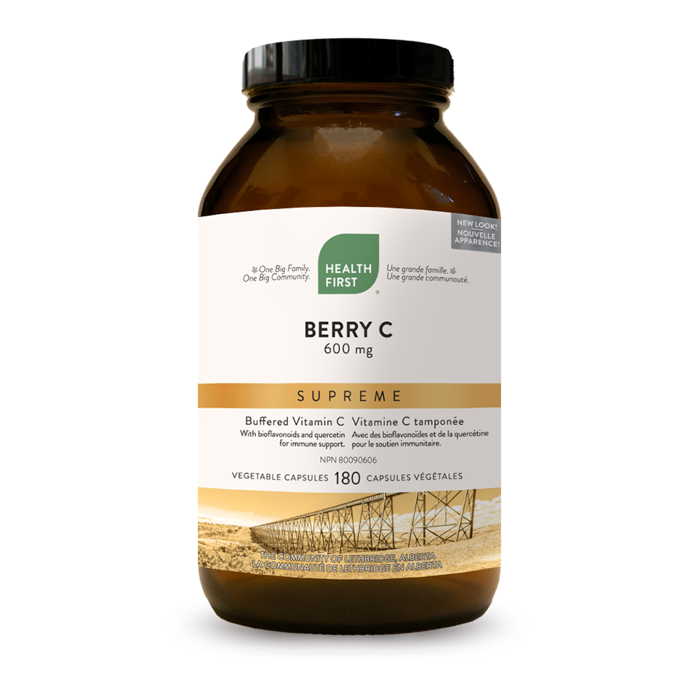 Berry C Supreme 600mg, 180 caps (Health First)
