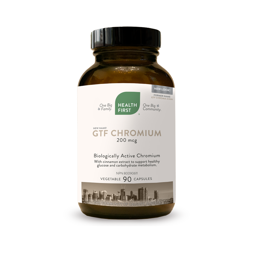GTF Chromium 90 veg caps (Health First)