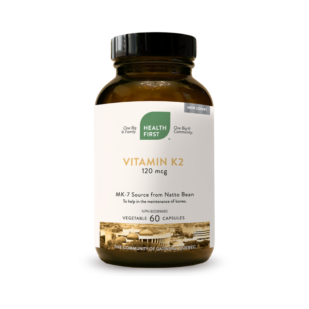 Vitamin K2 60 veg capsules (Health First)