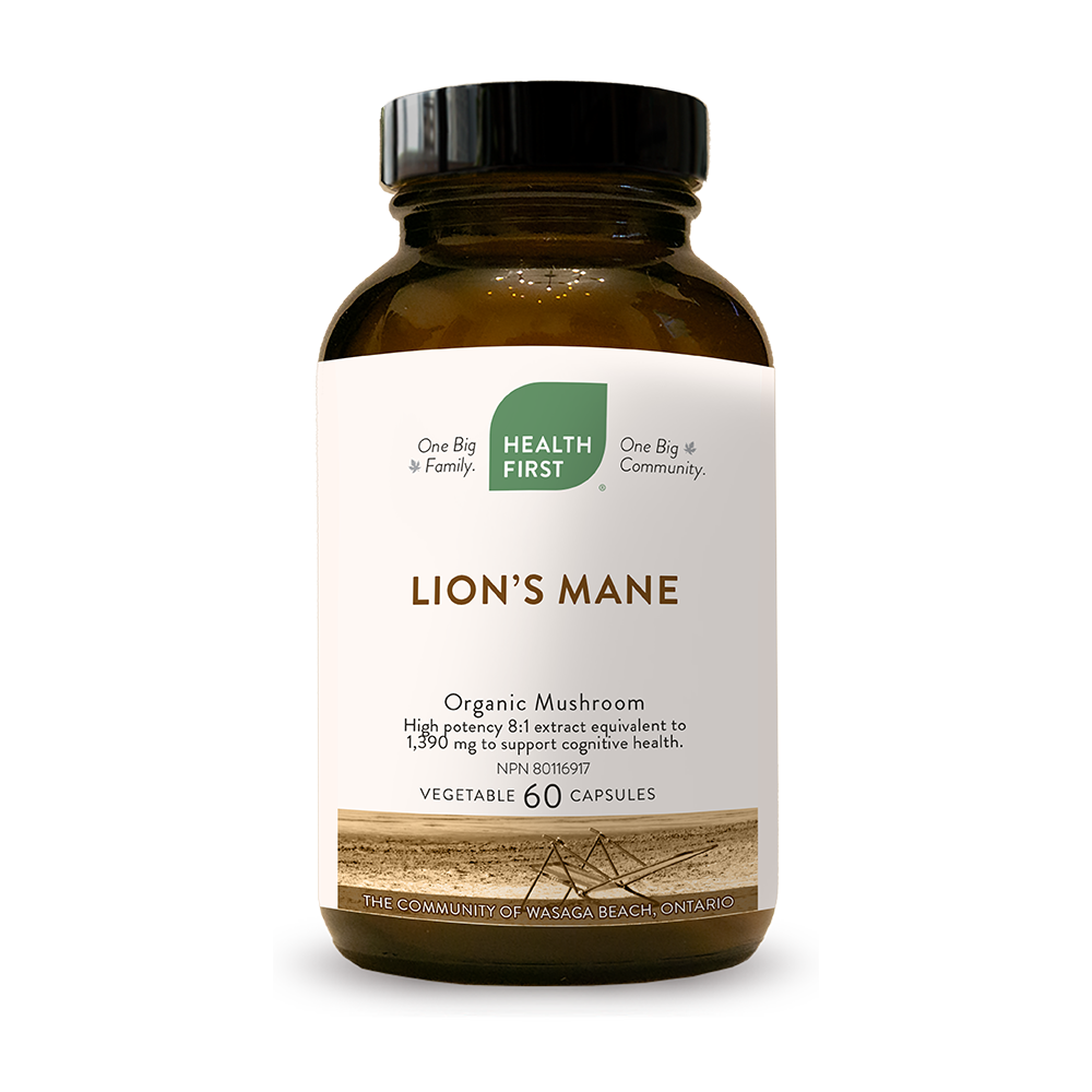 Lion's Mane, organic, 60 veg caps (Health First)
