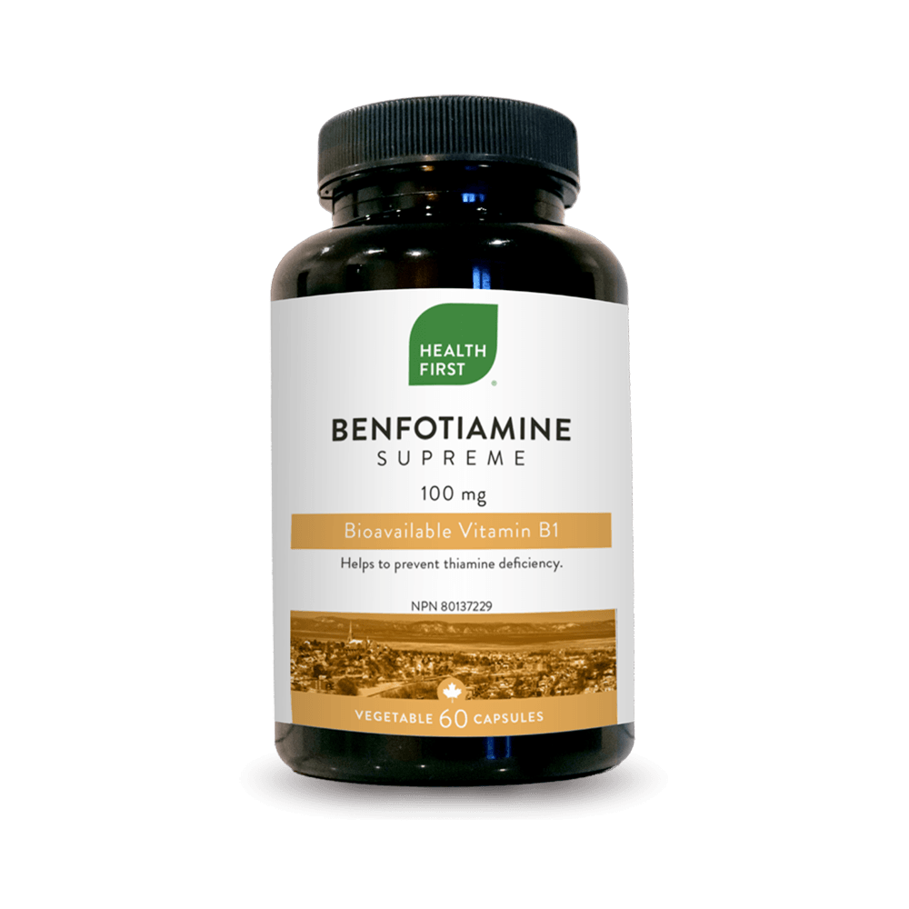 Benfotiamine Supreme, 100 mg 60 vcaps  (Health First)