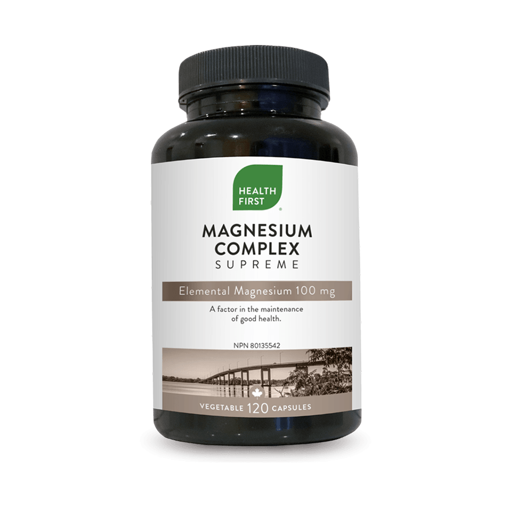 Magnesium Complex Supreme 100 mg 120 veg caps (Health First)