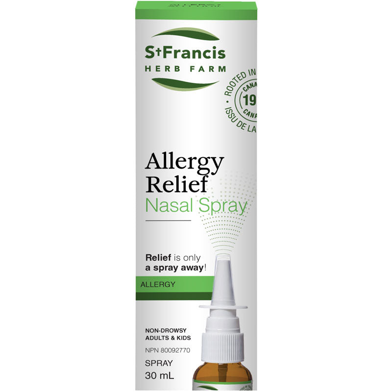Allergy Relief Nasal Spray, 30mL (St. Francis)