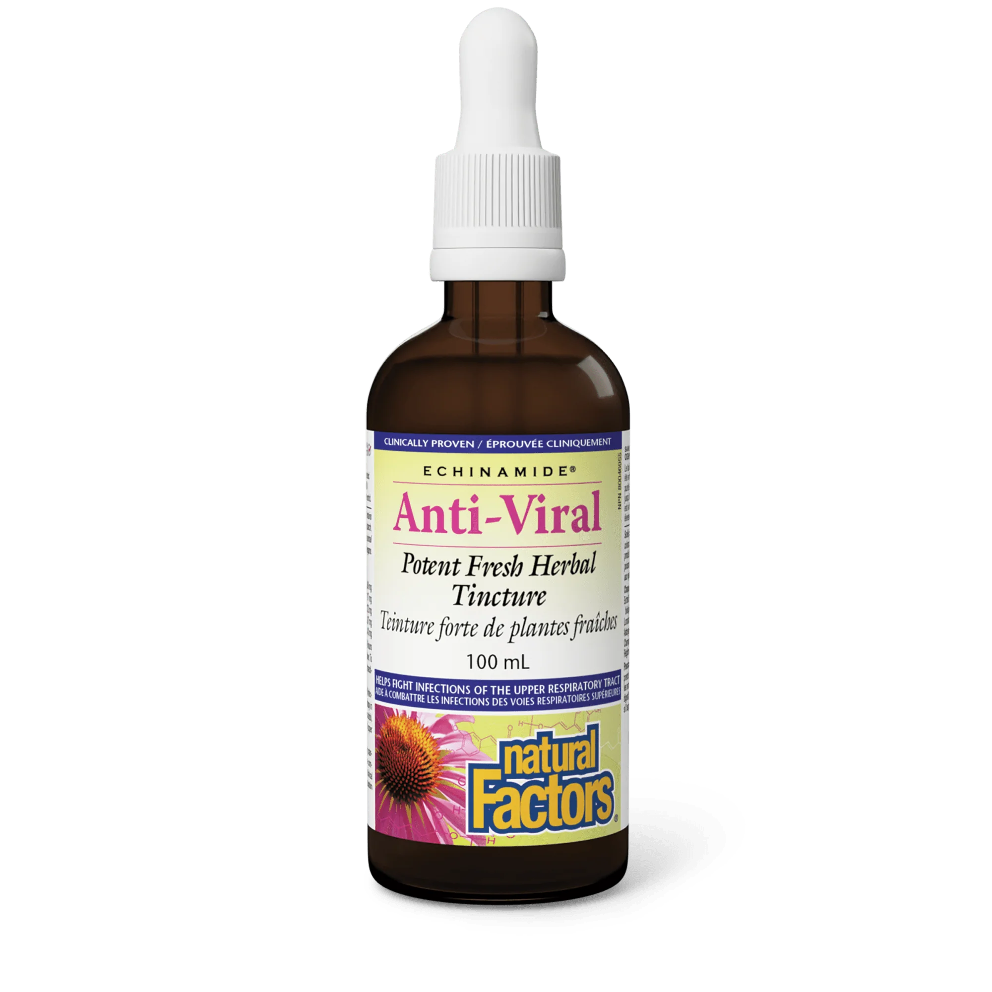 Anti-Viral Potent Fresh Herbal Tincture, 100 ml (Natural Factors)