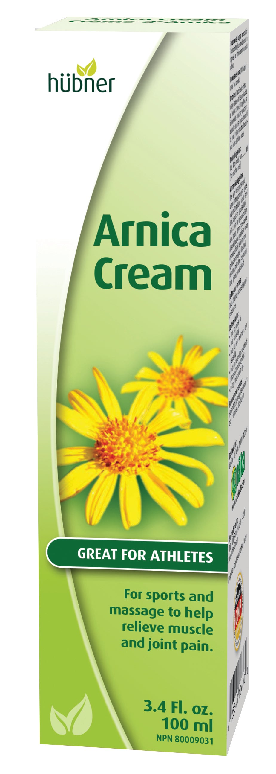 Hubner Arnica cream, 100 ml (Naka)