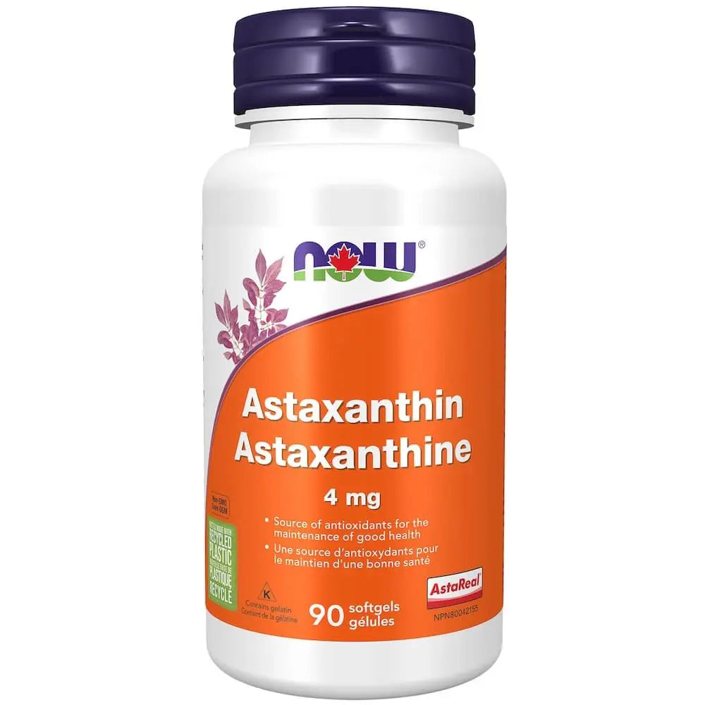 Astaxanthin, 4mg, 90 softgels (Now)