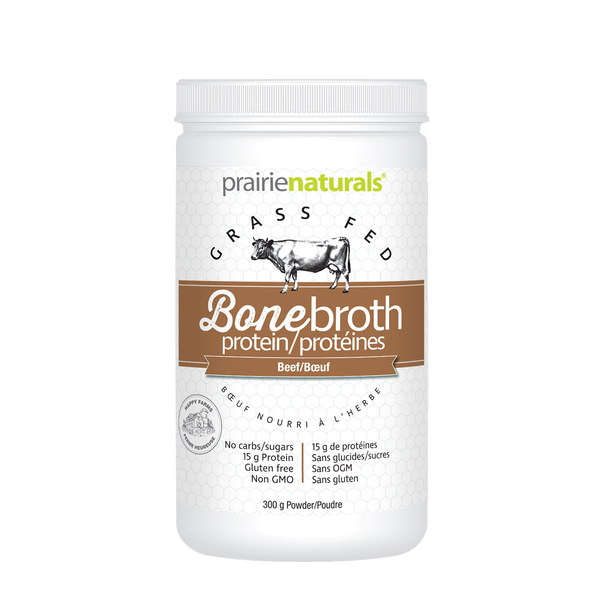 Beef Bone Broth, 300g (Prairie Naturals)