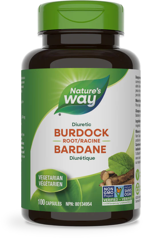 Burdock, 475 mg, 100 vegicaps (Nature's Way)