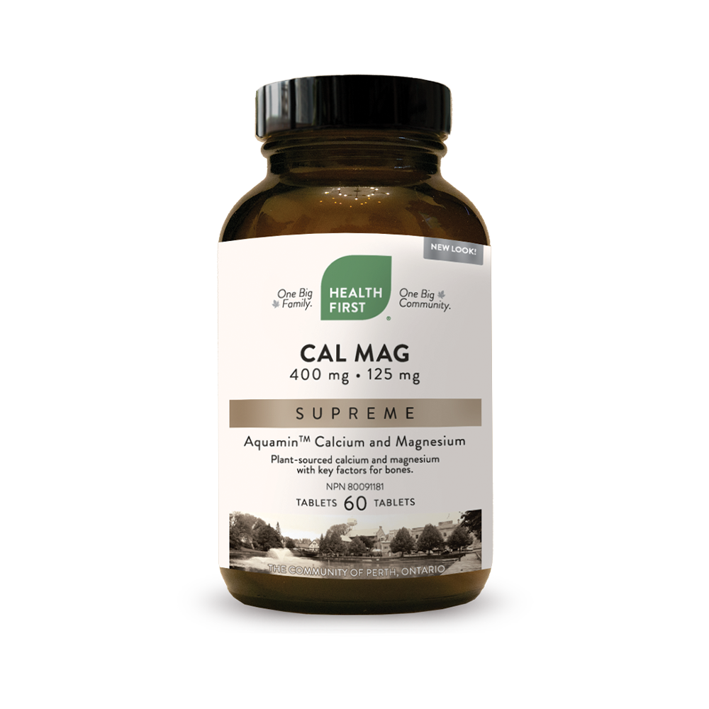 Cal-Mag Supreme 400 mg 60 tablets (Health First)