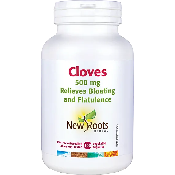 Cloves 500 mg, 100 caps (New Roots)