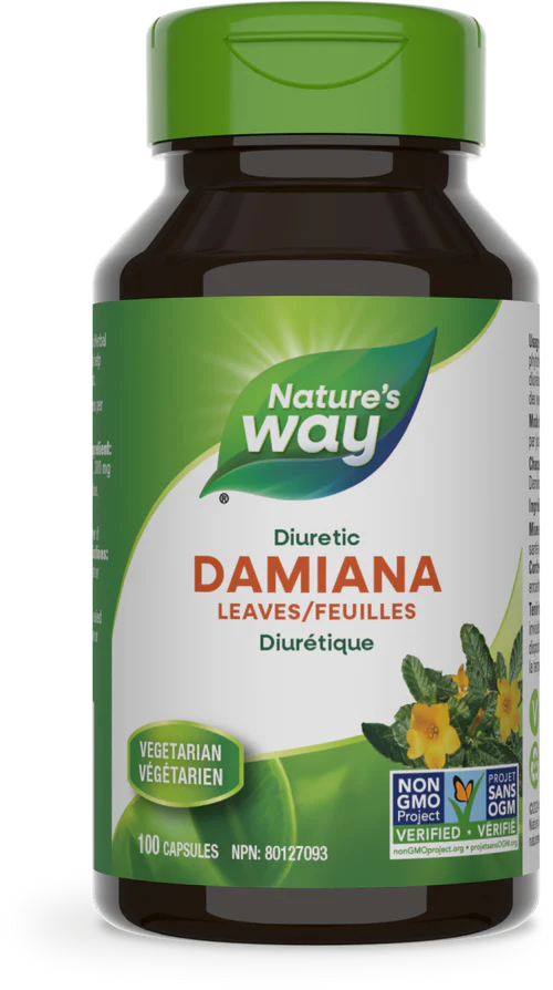 Damiana leaves, 300 mg, 100 capsules (Nature's Way)