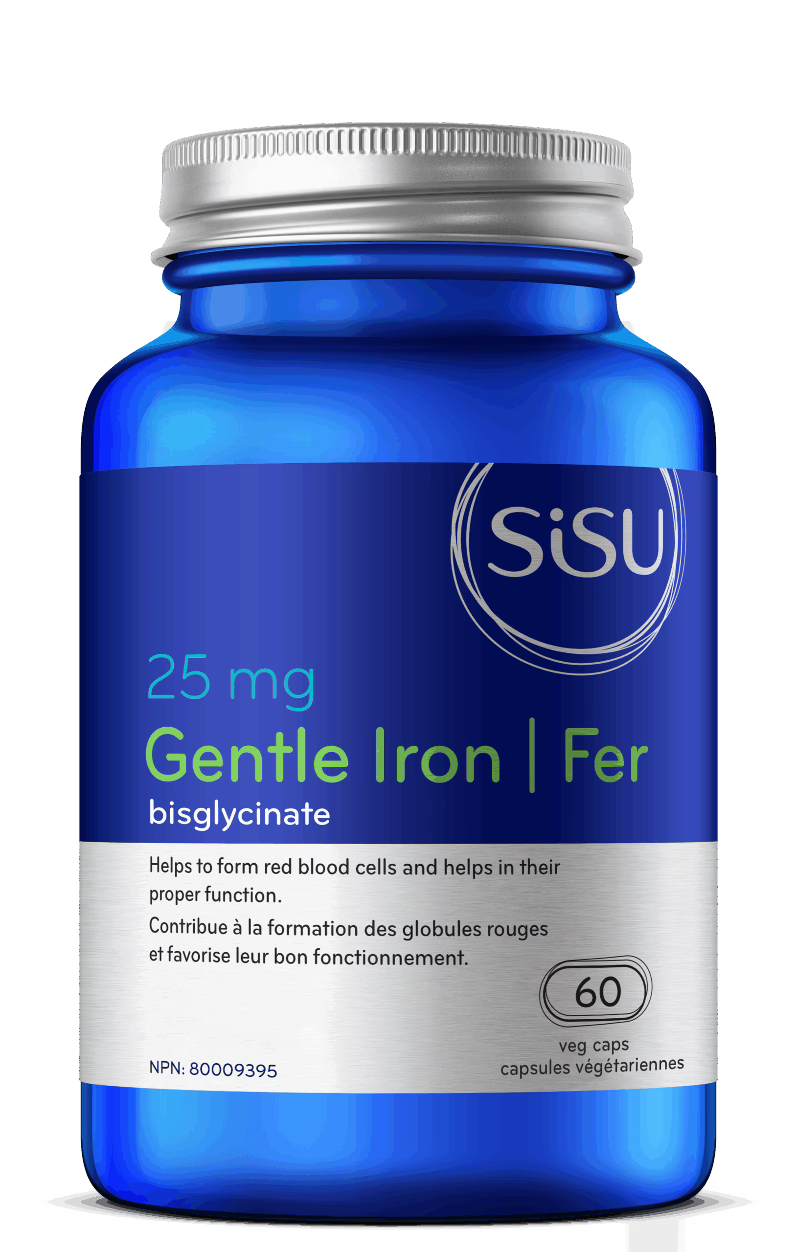 Gentle Iron, 25mg, 60 vcaps (Sisu)