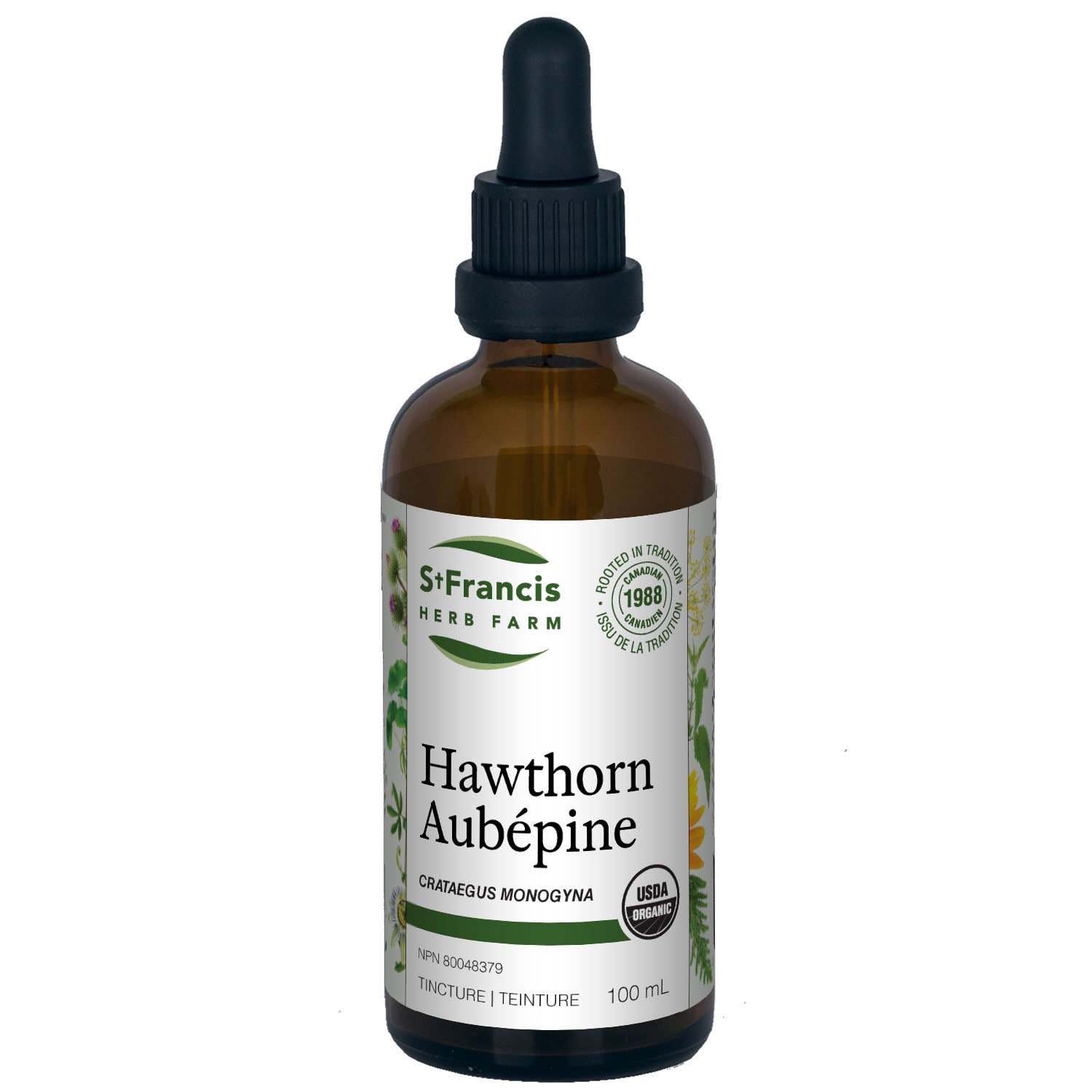 Hawthorn Tincture, 50 mL (St. Francis)