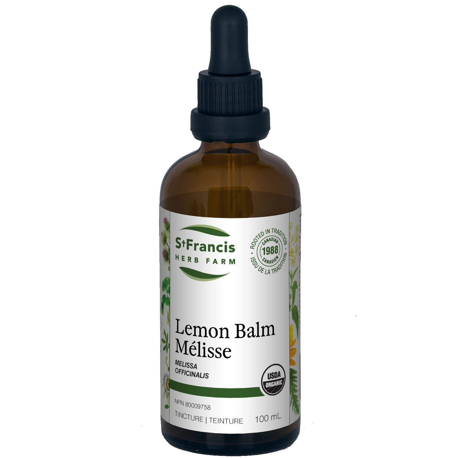 Lemon Balm Tincture, 50mL (St. Francis)