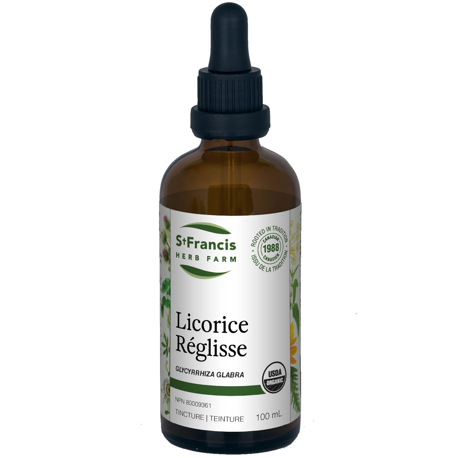 Licorice Root Tincture, 50 mL (St. Francis)