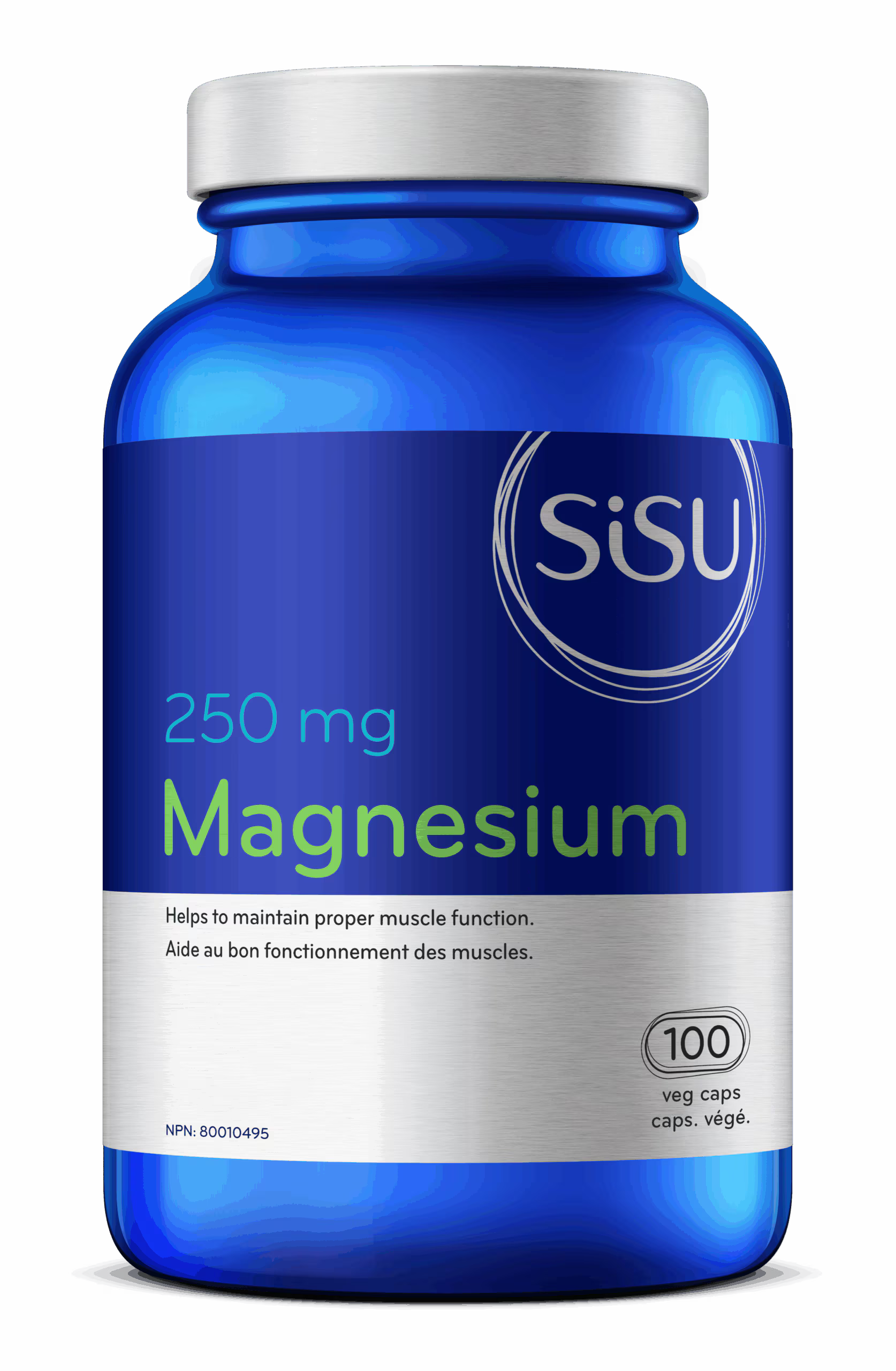 Magnesium, 250mg, 100 vcaps (Sisu)
