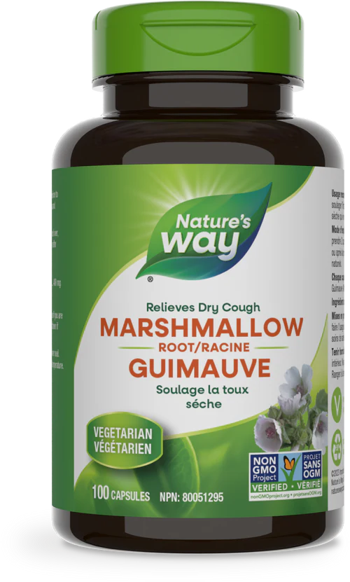 Marshmallow Root, 100 capsules (Nature's Way)