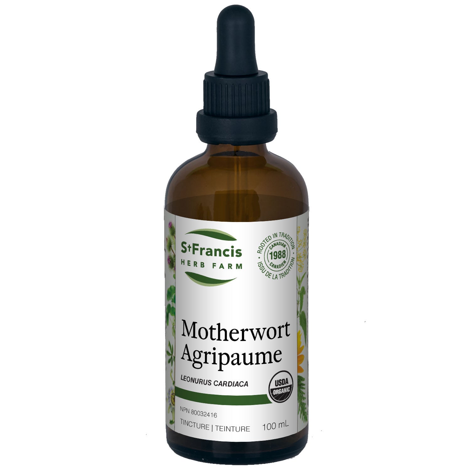 Motherwort Tincture, 50 mL (St. Francis)