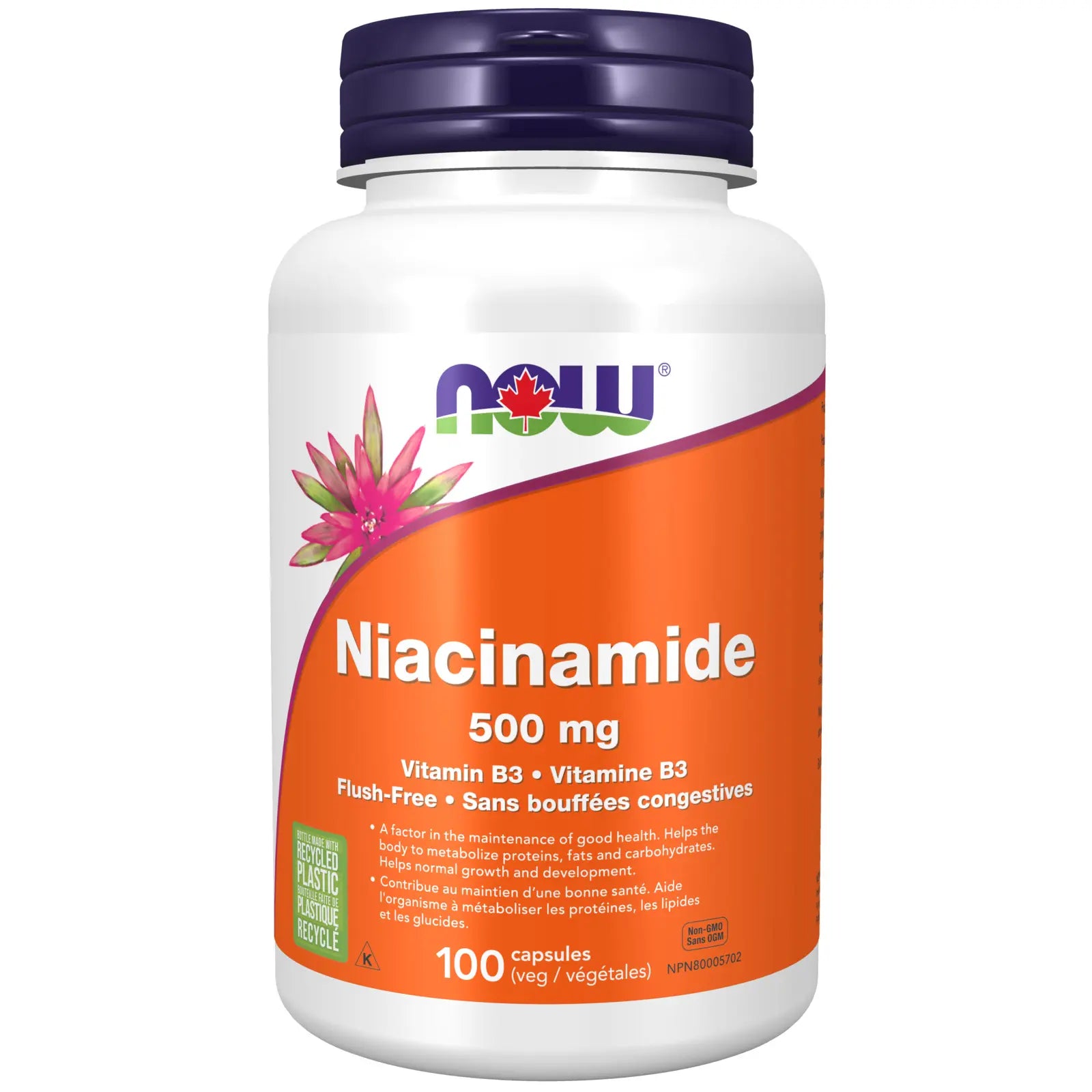 Niacinamide, 500mg, 100 caps (Now)