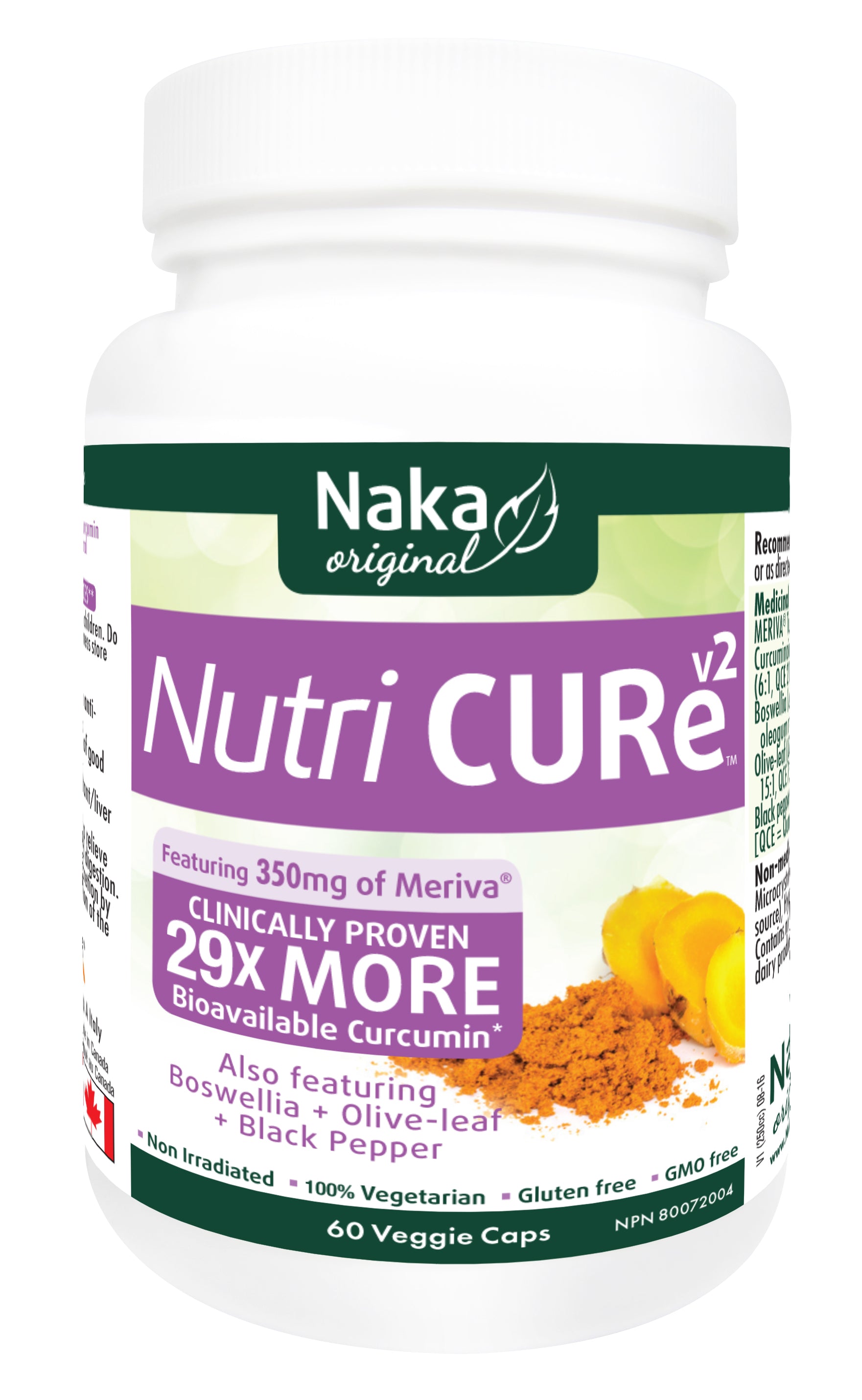 Nutri CURe v2,  (Naka Herbs) 60vcaps