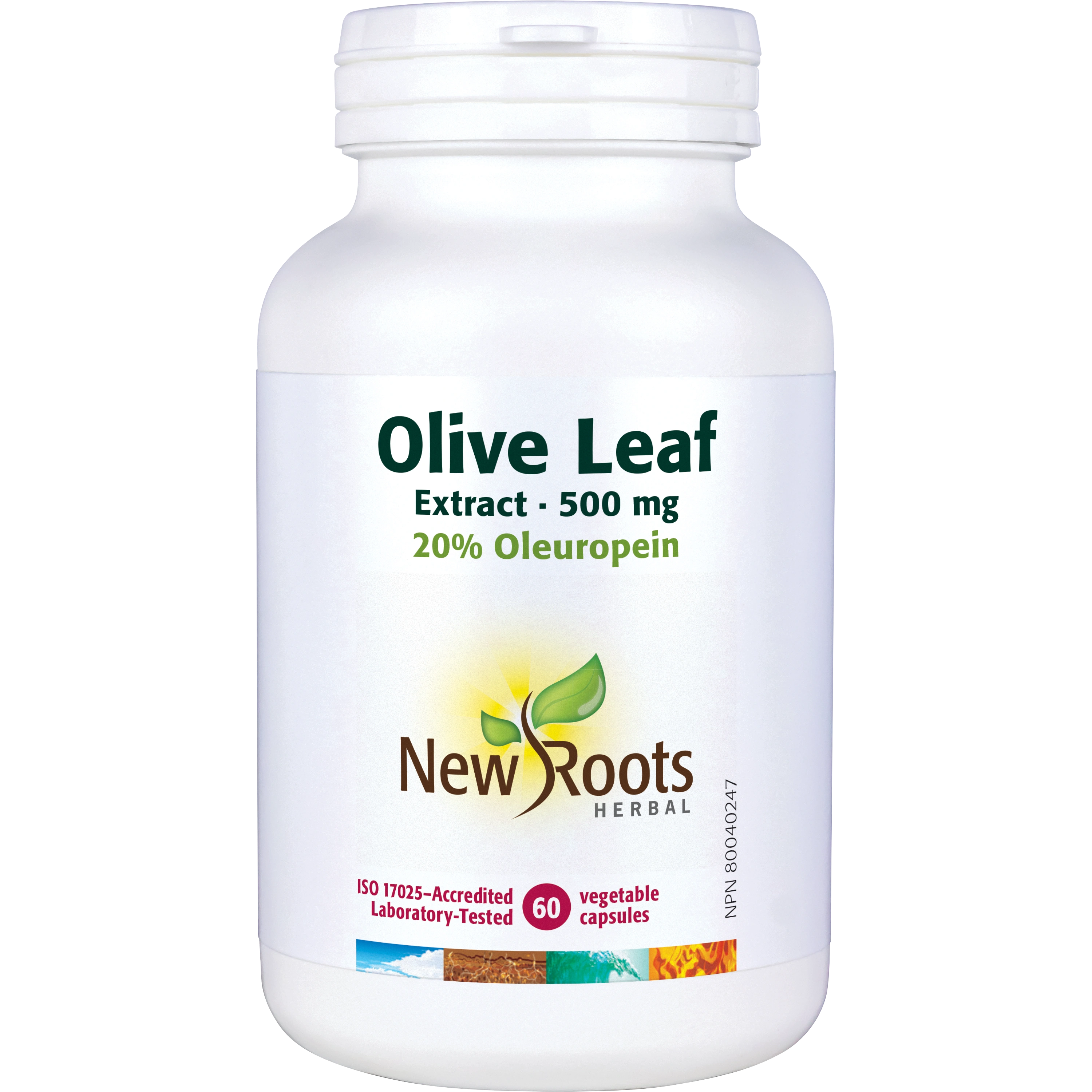 Olive Leaf Extract, 500 mg, 60 vcaps (New Roots)