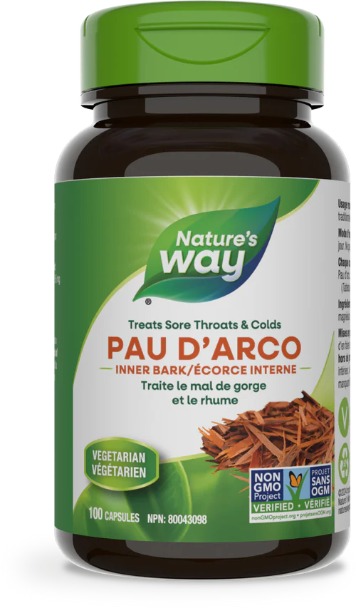 Pau d'Arco inner bark, 100 capsules (Nature's Way)