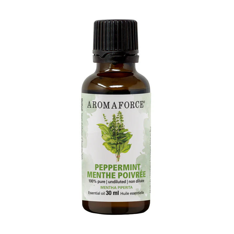 Peppermint essential oil, 30ml (Aromaforce)