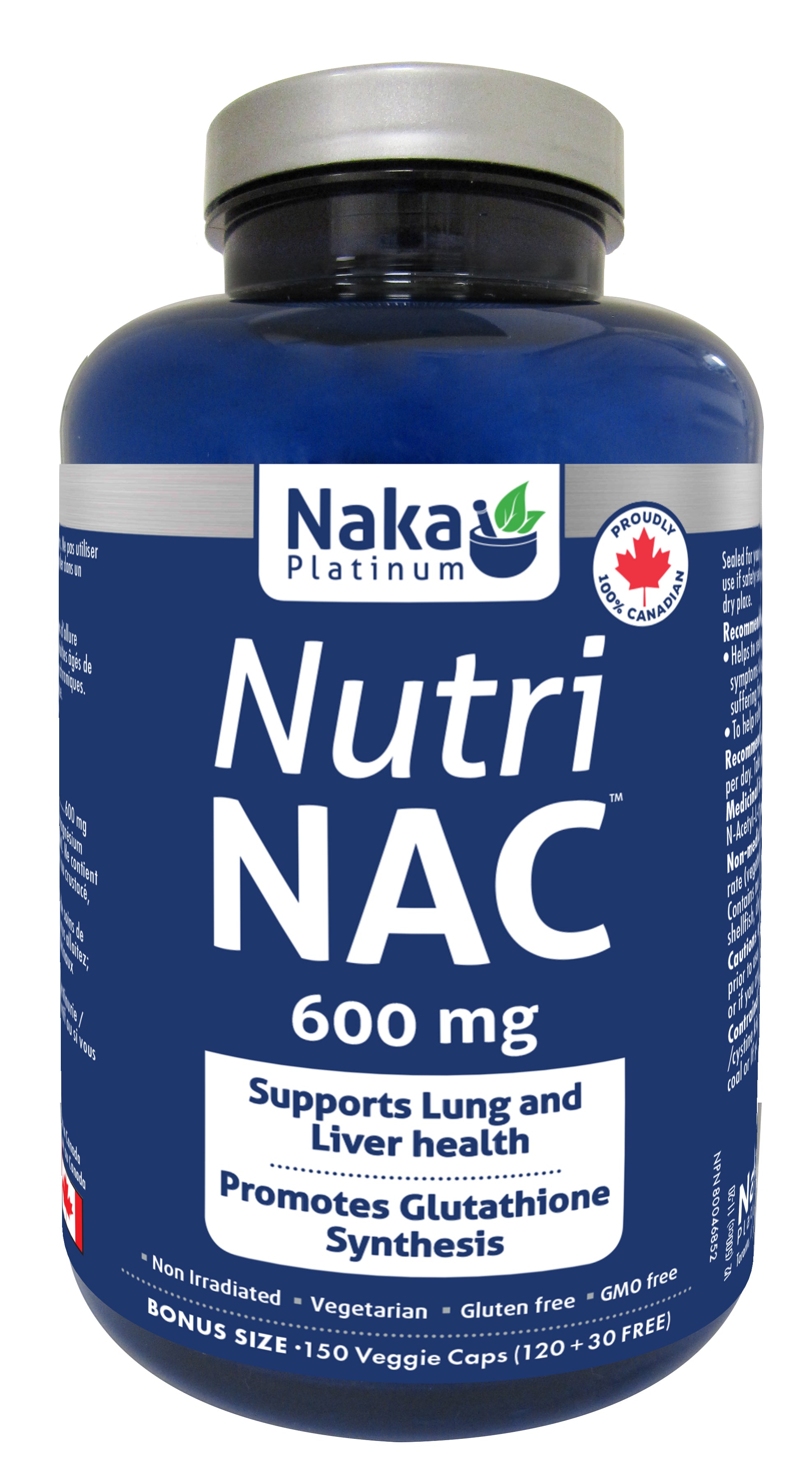 Nutri NAC, 150 capsules (Naka)