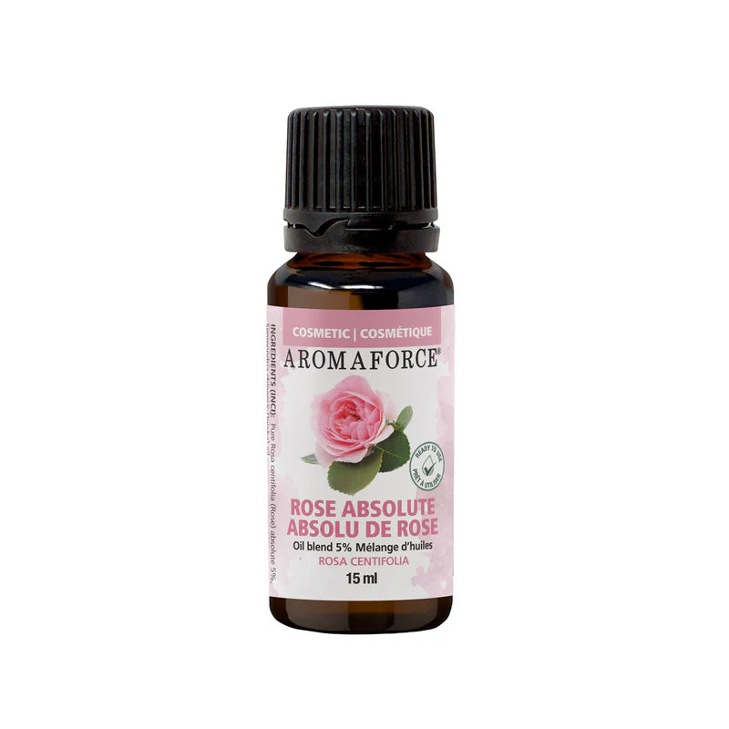 Rose absolute essential oil, 15ml (Aromaforce)