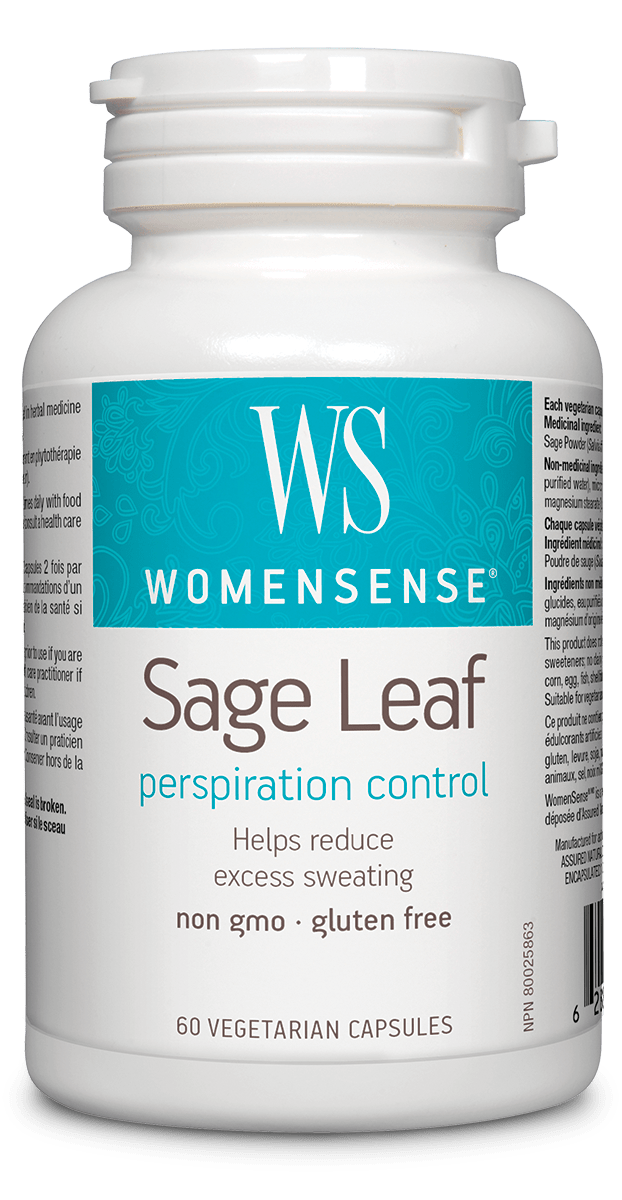 Sage Leaf, 60 vegetarian capsules (WomenSense)