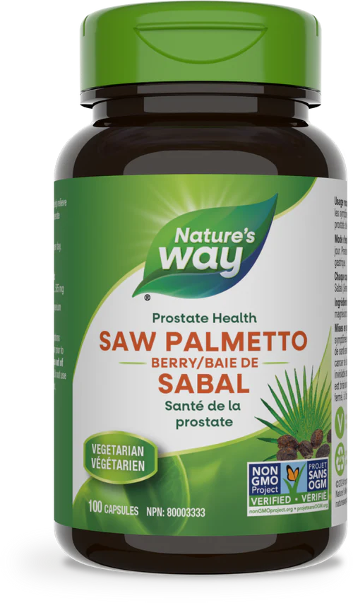 Saw Palmetto, 100 capsules (Nature's Way)