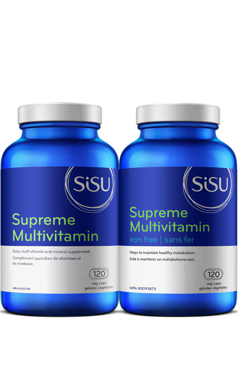 Supreme MultiVitamin Iron-free, 120 vcaps (Sisu)