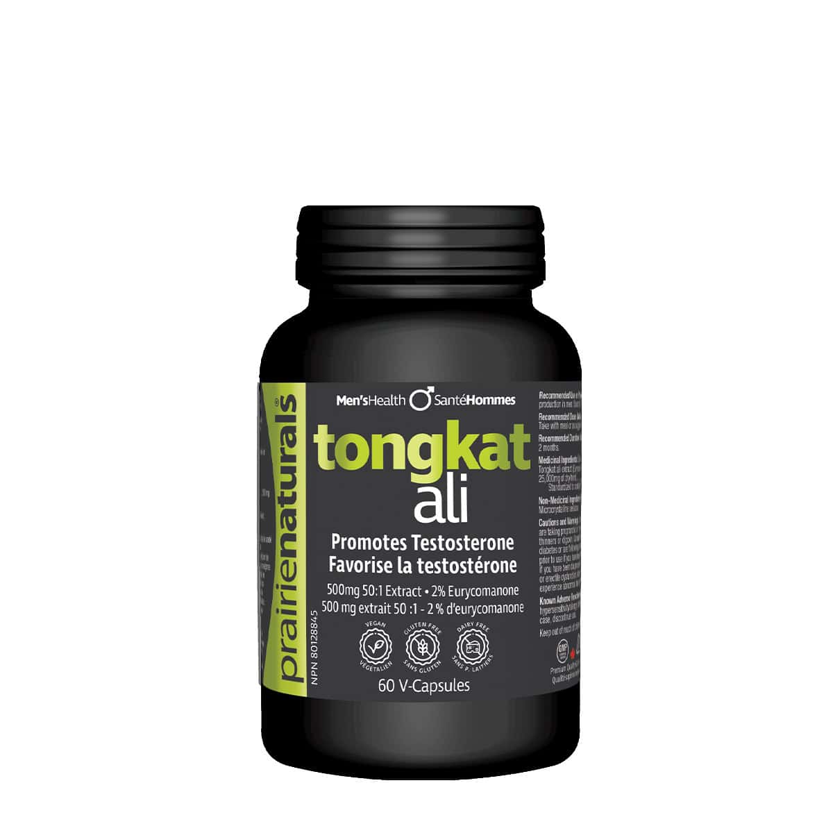 Tongkat Ali, 60vegcaps (Prairie Naturals)