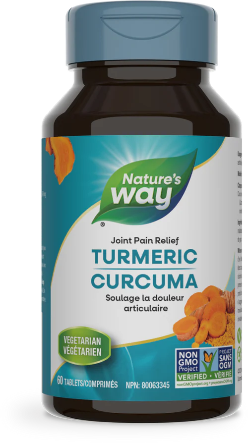 Turmeric standardized extract, 60 tablets (Nature's Way)