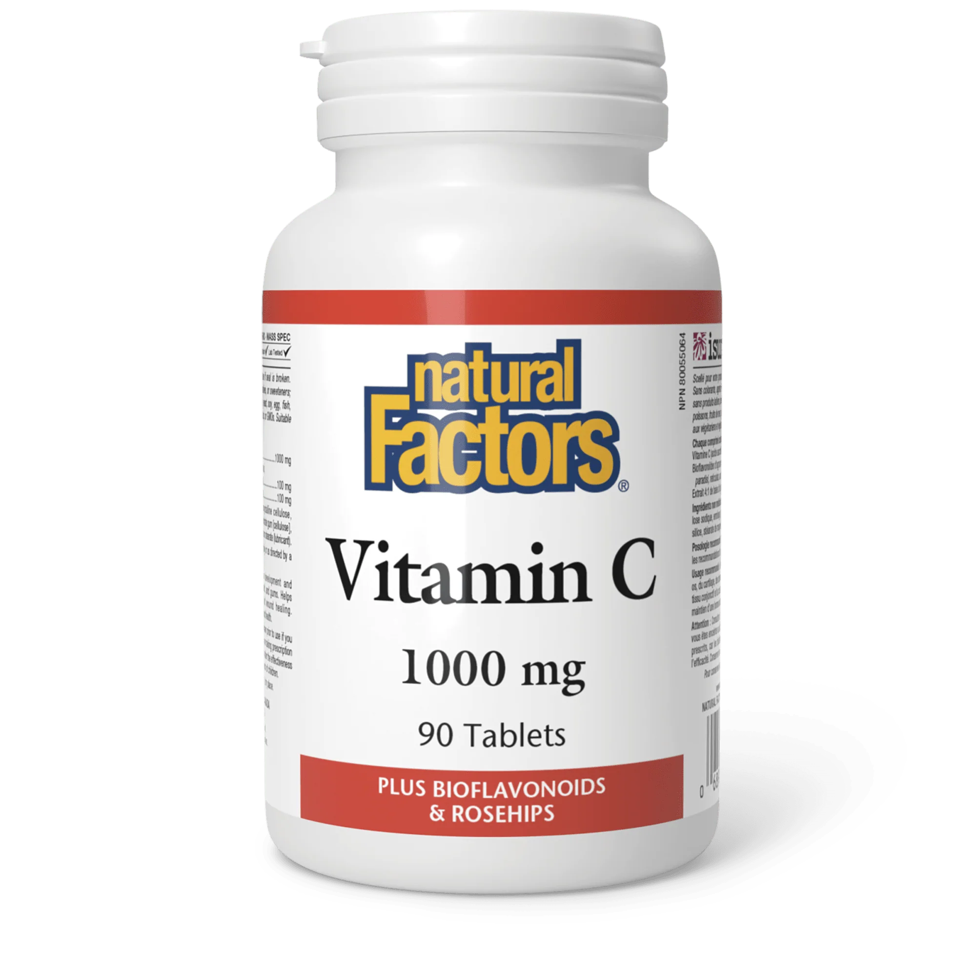 Vitamin C, 1000 mg, 90 tablets  (Natural Factors)