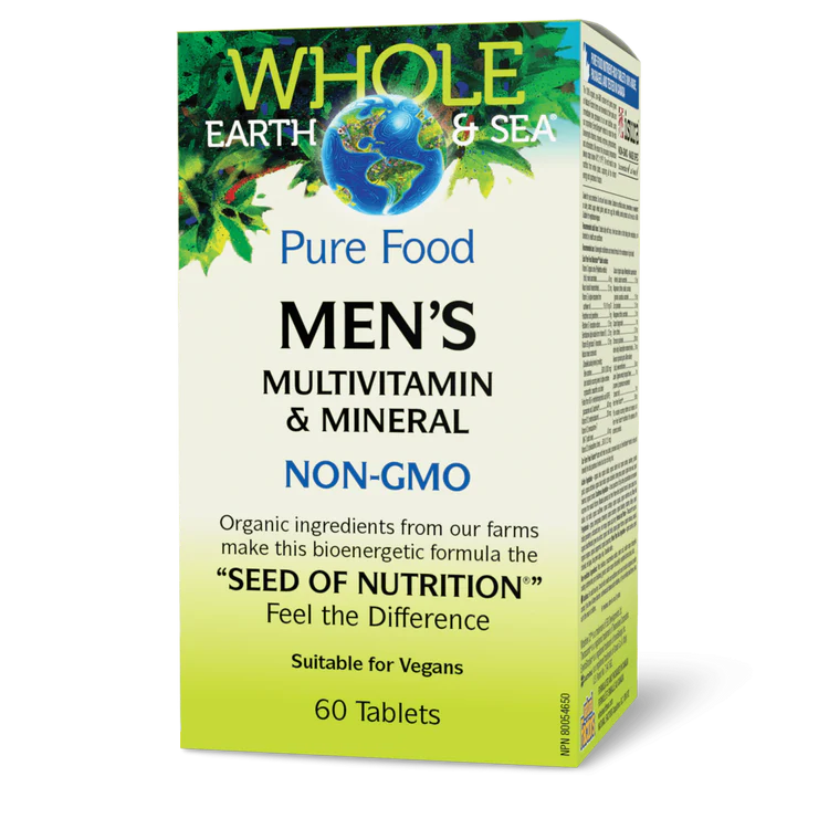 Whole Earth and Sea Men's Multivitamin and Mineral 60 tab