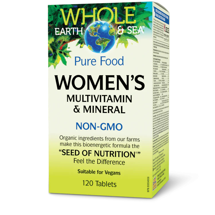 Whole Earth and Sea Women's Multivitamin and Mineral 120 tabs
