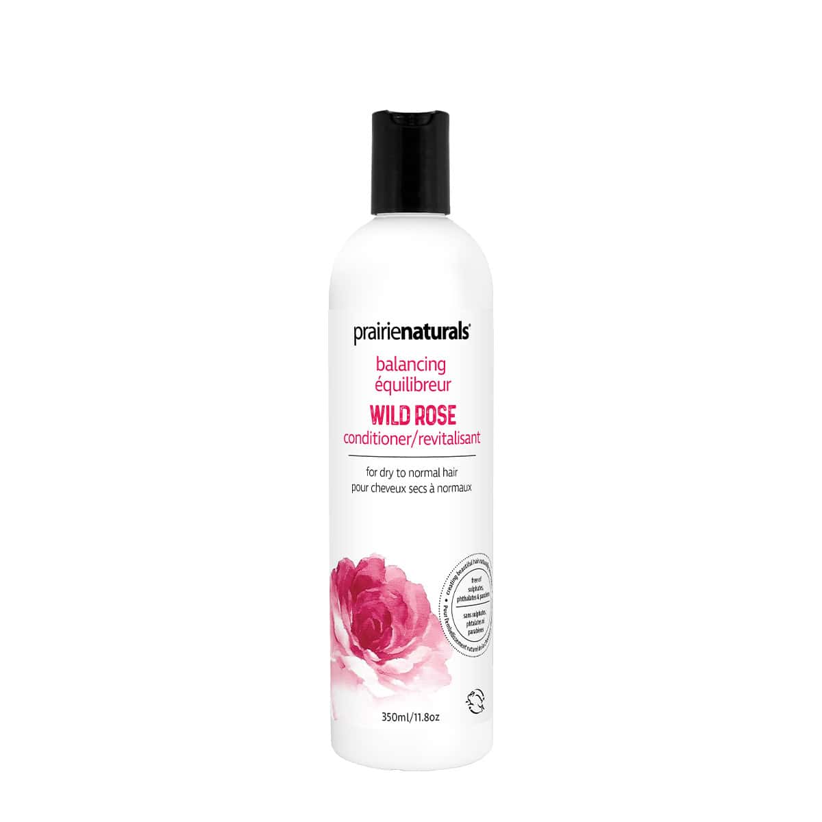 Wild Rose Moisture Balance Conditioner, 350ml (Prairie Naturals)