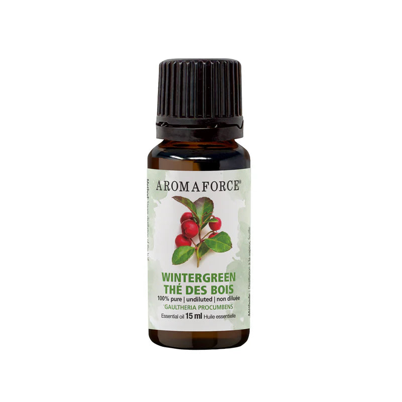 Wintergreen essential oil, 15ml (Aromaforce)