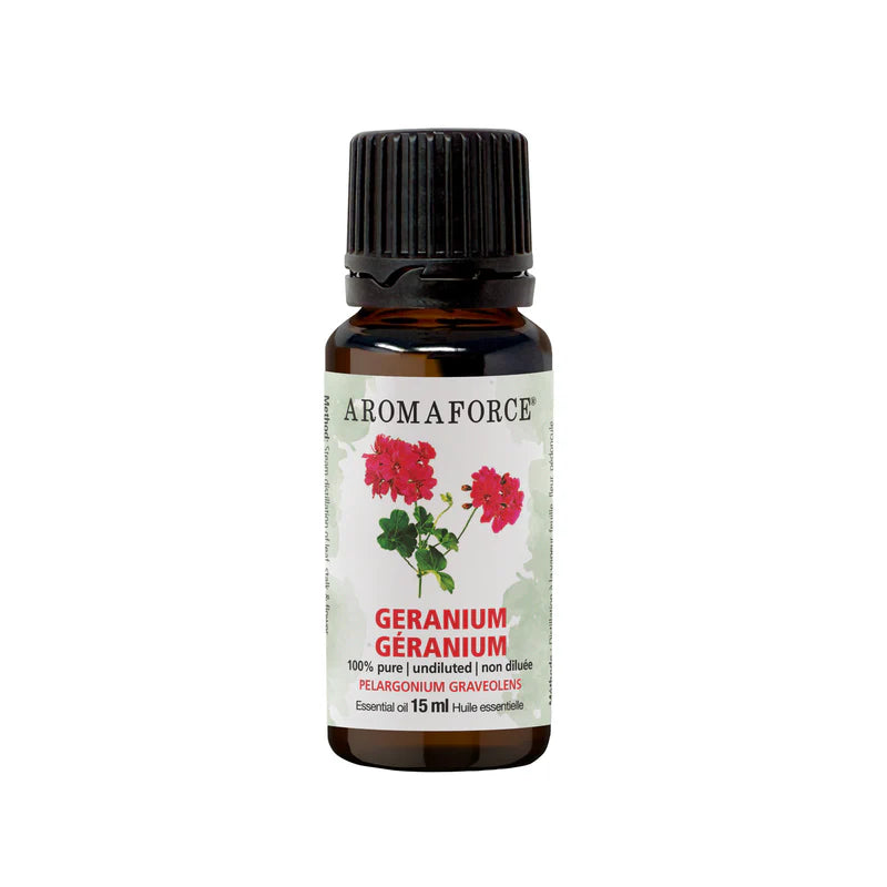 Geranium essential oil, 15ml (Aromaforce)