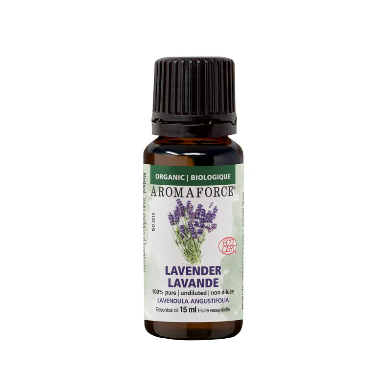 Organic Lavender essential oil, 15ml (Aromaforce)
