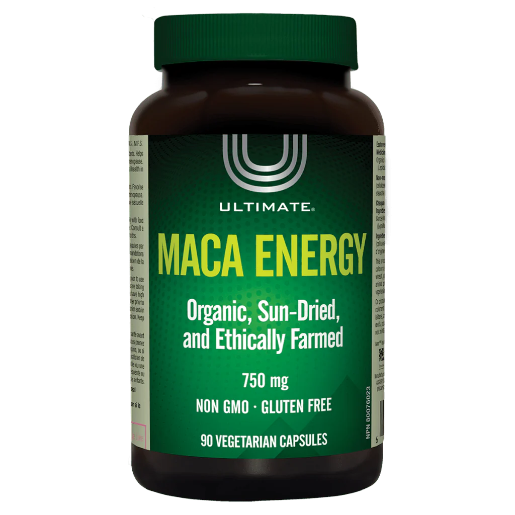 Maca Energy, 750mg, 90vegcaps (Ultimate)