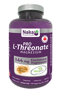 Platinum Pro L-Threonate, 120vegcaps (Naka)