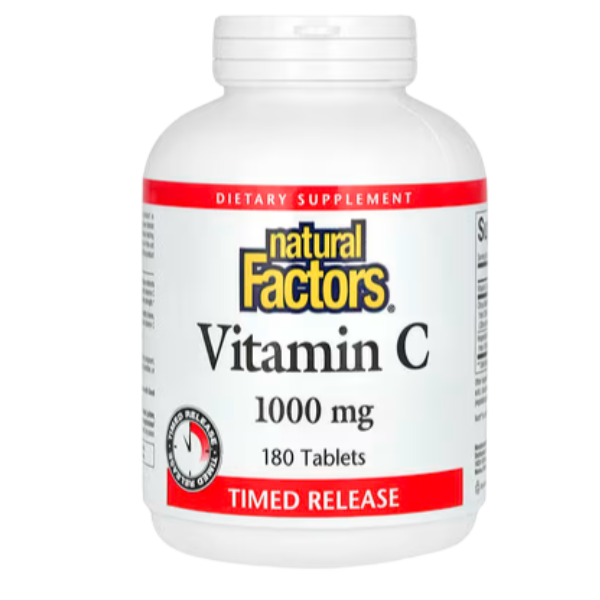 vitamin C, 1000 mg, 180 tablets, timed release